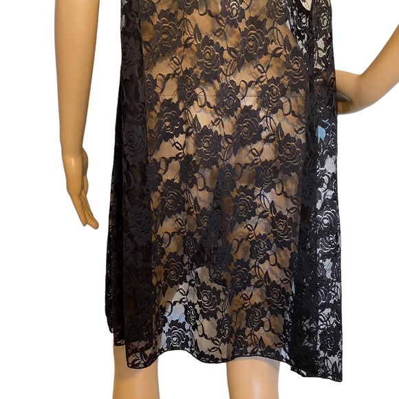 ROCK CANDY  | FLORAL LACE BURNOUT DRESS / TOP ONE SIZE - Picture 10 of 14